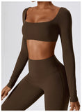 Seamless 2-Piece Women’s Yoga Set – Fitness Leggings & Sports Bra Workout Suit thumbnail 27