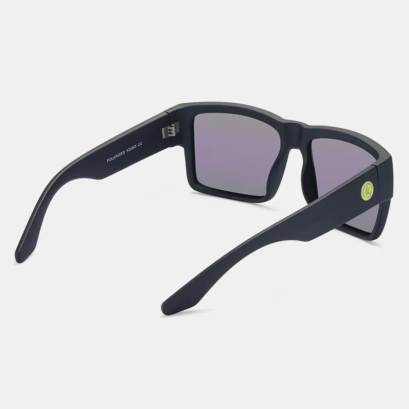 KDEAM Classic Square Polarized Sports Sunglasses UV400 Windproof Outdoor Fishing Driving Shades for Men KD093