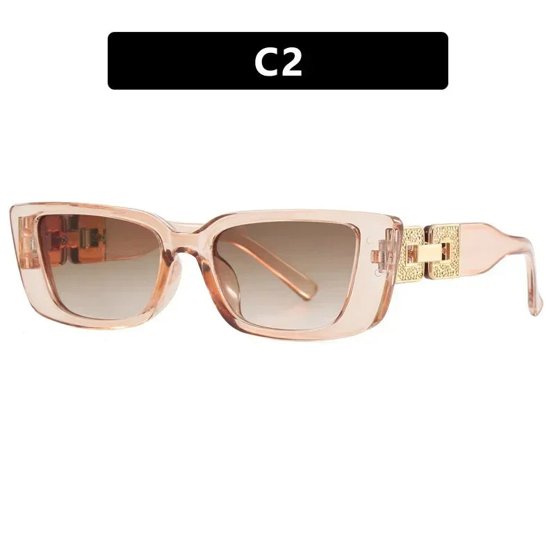 Vintage Small Cat Eye Sunglasses for Women – Trendy Black Fashion Shades Outdoor UV Protection