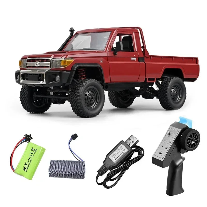 MN MODEL 1:12 RC Toyota Land Cruiser LC79 Rock Crawler MN82S Off-Road Pickup Truck