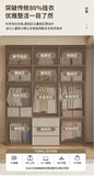 Luxury Nordic Modern Metal Wardrobe with Storage Drawers – Adult Bedroom Closet Furniture thumbnail 30