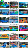 Square Inflatable Swimming Pool & Water Zorb Ball Pool – Heavy Duty PVC Outdoor Fun thumbnail 11
