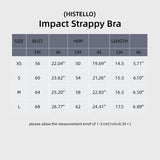 Strappy Backless Sports Bra for Women – Push-Up Yoga & Gym Top with Removable Cups thumbnail 7