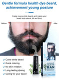 2 Minutes Black Beard Dye Cream with Comb 80ml – Natural Plant-Based Instant Beard & Hair Dye thumbnail 9