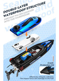 HJ808 RC Battery Boat 2.4GHz 25km/h High-Speed Remote Control Racing Ship Model Toy thumbnail 14