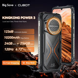 Cubot KingKong Power 3 Rugged Smartphone – Android 14, 10200mAh, 6.72" 120Hz Display, 24GB+256GB, 123dB Speaker thumbnail 1