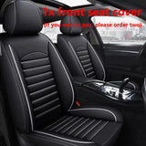Leather Universal Car Seat Cover for BMW X1 X3 X4 X5 X6 F10 F20 320 520 525 E36 E46 Waterproof Interior Seat Protector thumbnail 8