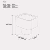 Space-Saving Vintage Bedside Table – Minimalist Luxury Wooden Nightstand thumbnail 2