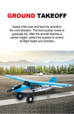 Qidi560 Moore M7 Off-Road RC Plane 4CH Brushless Remote Control Fixed Wing Aircraft – EPP Foam Model thumbnail 17