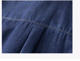 Men’s Casual Cargo Denim Shirt – Heavyweight Vintage Button-Down Workwear Shirt thumbnail 12
