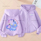 Movie Kpop Demon Hunters Zipper Hoodie for Kids – Unisex Sweatshirt for Girls & Boys thumbnail 27