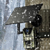 4G Solar Powered Infrared Outdoor Trail Camera – Waterproof Night Vision Wildlife Cam thumbnail 2