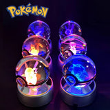 Pokemon 5cm Crystal Ball 3D LED Night Light – Pikachu, Charizard, Gengar & Eevee Gift Model thumbnail 3