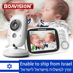 VB603 2.4G Wireless Video Baby Monitor with 3.2" LCD, Two-Way Audio, Night Vision & Temperature Monitoring