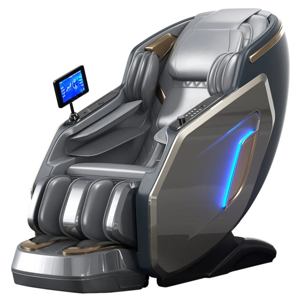 Ergonomic 4D Zero Gravity Massage Chair with Shiatsu, Full Body Airbags, Foot Roller, Calf Kneading & Bluetooth – Model 655