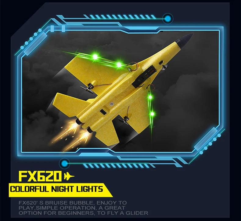 RC Foam Aircraft SU-35 Fighter Plane 2.4G Remote Control Glider for Kids and Adults