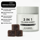 3-in-1 Wellness Gummies – Shilajit, Sea Moss & Ashwagandha | 30 Gummies Dietary Supplement thumbnail 5