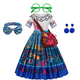 Girls Encanto Princess Dress Cosplay Costume – Mirabel & Isabela Carnival Birthday Party Outfit thumbnail 14