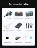K500 MAX 2.4G Remote Control Fighter Jet Drone with Screen & 360° Rolls thumbnail 23
