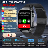 GUHUAVMI Micro Physical Examination Smart Watch with ECG, Uric Acid & Five-Organ Health Monitoring thumbnail 44