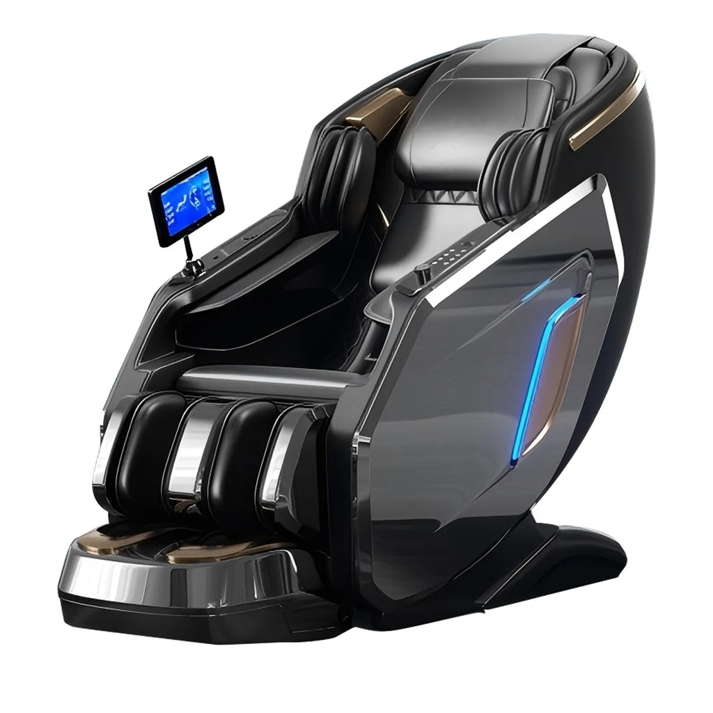 Ergonomic 4D Zero Gravity Massage Chair with Shiatsu, Full Body Airbags, Foot Roller, Calf Kneading & Bluetooth – Model 655