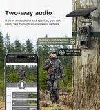 INQMEGA4G 2K 5MP PIR Motion Sensor Hunting Trail Camera with Night Vision & Solar Battery – IP66 Waterproof thumbnail 13