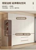 Luxury Nordic Modern Metal Wardrobe with Storage Drawers – Adult Bedroom Closet Furniture thumbnail 33