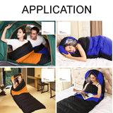 USB Heated Winter Camping Sleeping Bag – Down Cotton Ultralight Thermal Pad with 3-Stage Heating thumbnail 6