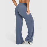 Straight Leg Ultra-Soft Butter Fabric Yoga Pants for Women – Mid-Waist Sports Leggings thumbnail 6