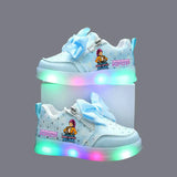 Kpop Demon Hunter LED Sneakers for Kids – Luminous Anime Tennis Shoes for Girls & Boys thumbnail 22