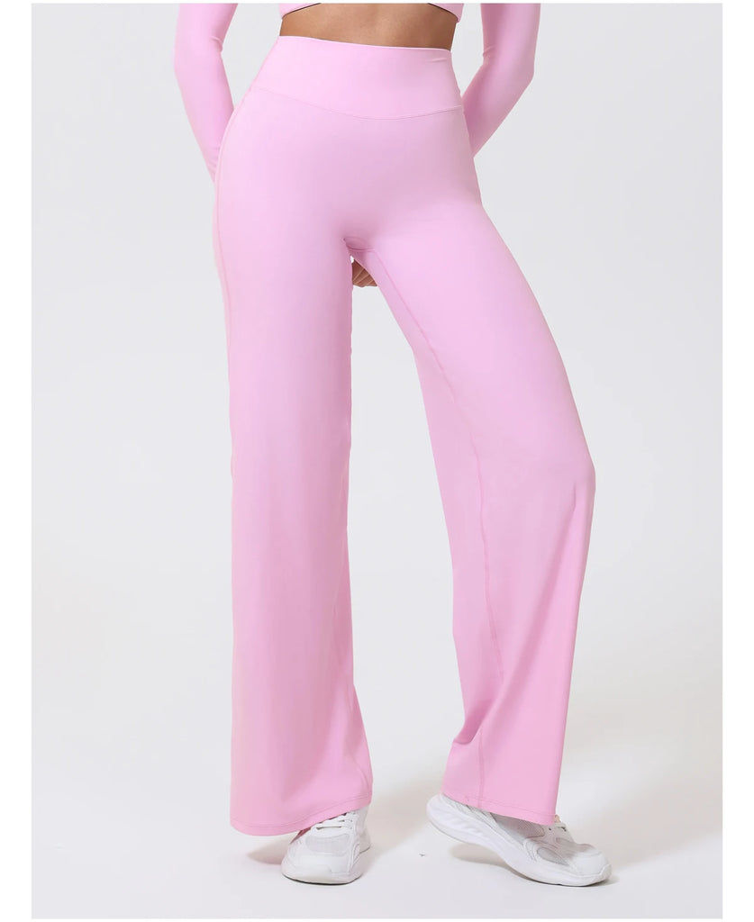 Hearuisavy Women Straight-Leg Sports Pants Yoga & Fitness Leggings