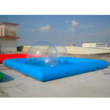 Square Inflatable Swimming Pool & Water Zorb Ball Pool – Heavy Duty PVC Outdoor Fun thumbnail 8