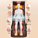 Electric Full Body Massage Mattress with Heat and Vibration – 96 Head Massager Cushion for Neck, Back, Legs and Feet thumbnail 3