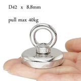 Super Strong Fishing Magnet – Heavy Duty Salvage Search Magnet with Eyebolt | Powerful Permanent Magnet for Treasure Hunting & Recovery thumbnail 13