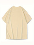 Men's Summer Cotton Casual Sports T-Shirt with Mountain Print, Short Sleeve, Round Neck thumbnail 5