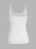 4-Pack Women’s Solid Color Camisole Tank Tops – Adjustable Strap Sleeveless Summer Vests thumbnail 10
