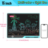 16/20 Inch Rechargeable LCD Writing Tablet Erasable Multi-Color Drawing Board for Kids thumbnail 10