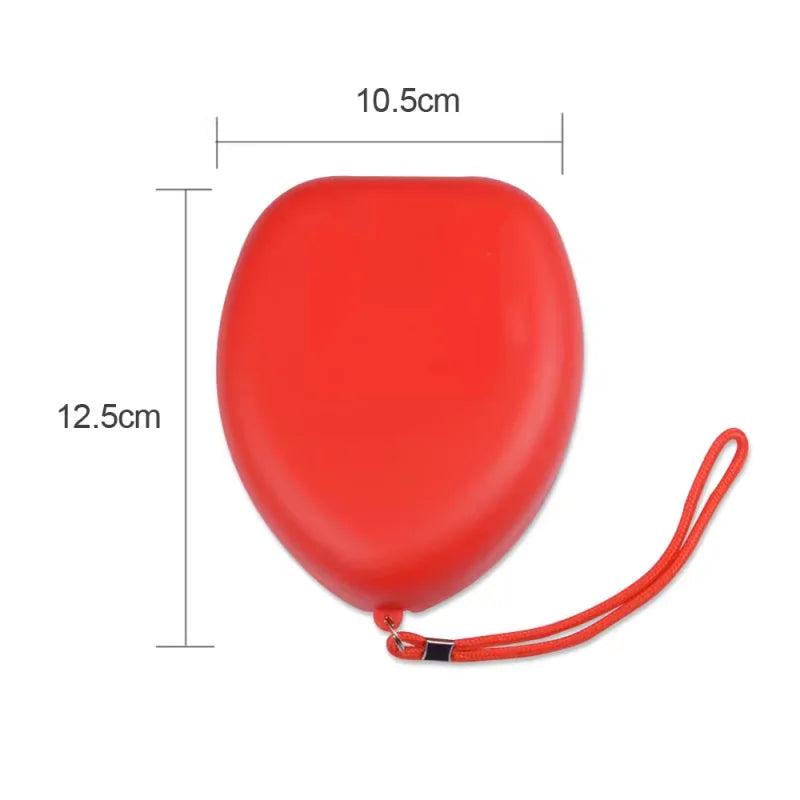 CPR Pocket Rescue Mask – Adult & Child First Aid Emergency Resuscitator with O2 Inlet