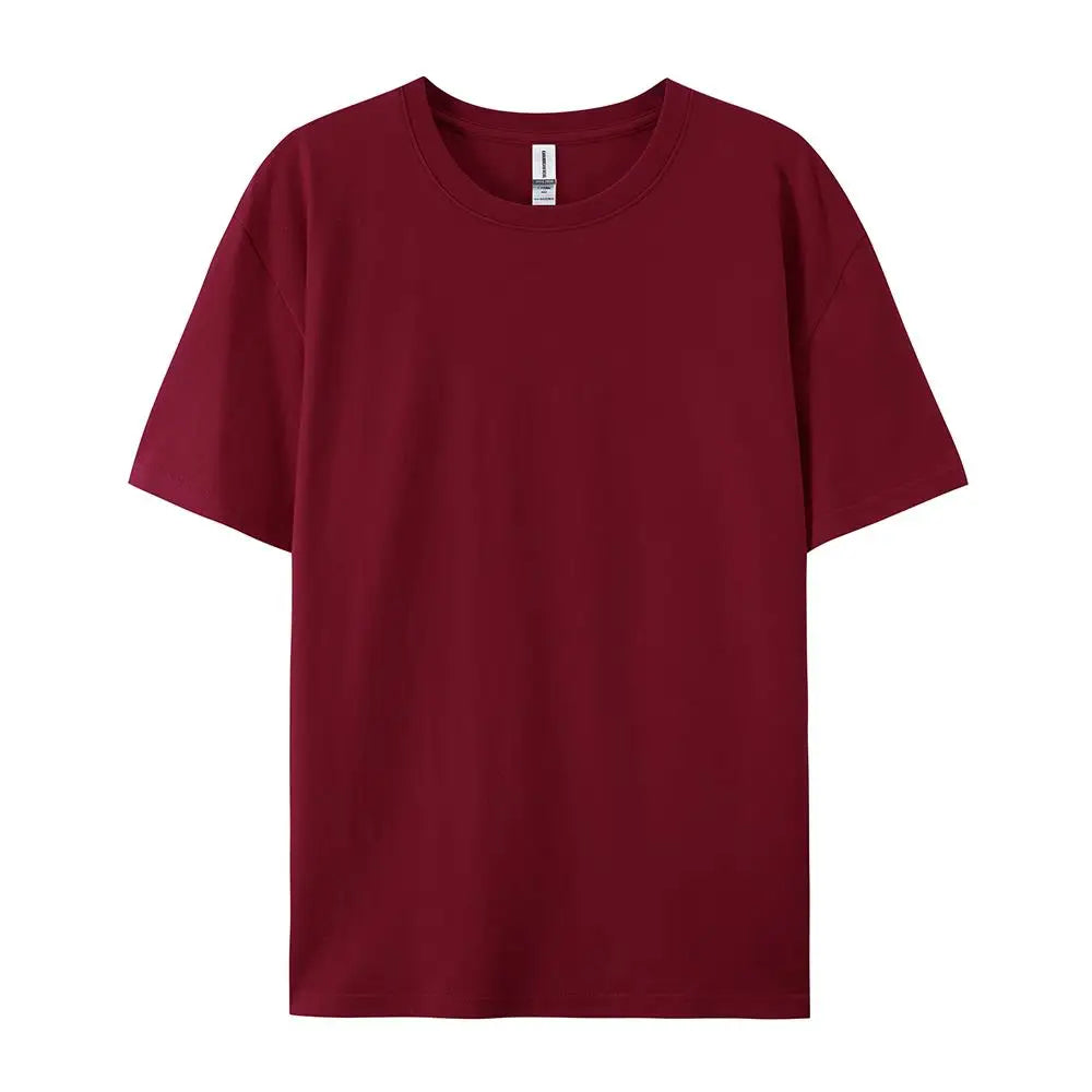 100% Cotton Women’s Loose Fit O-Neck T-Shirt – Casual Short Sleeve Summer Top