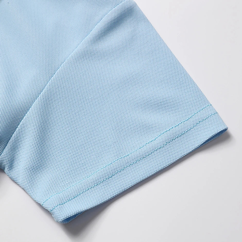 Children's Summer Color Matching Polo Shirt – Casual Short Sleeve Top for Boys & Girls