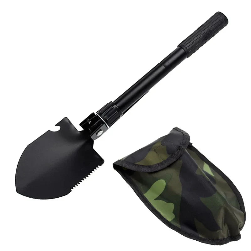 Foldable Portable Truck-Mounted Engineer Shovel – Multi-Purpose Survival & Camping Tool