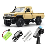 MN MODEL 1:12 RC Toyota Land Cruiser LC79 Rock Crawler MN82S Off-Road Pickup Truck thumbnail 41