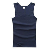 Men’s Sleeveless Cotton Fitness Tank Top – Breathable Summer Gym Vest thumbnail 33