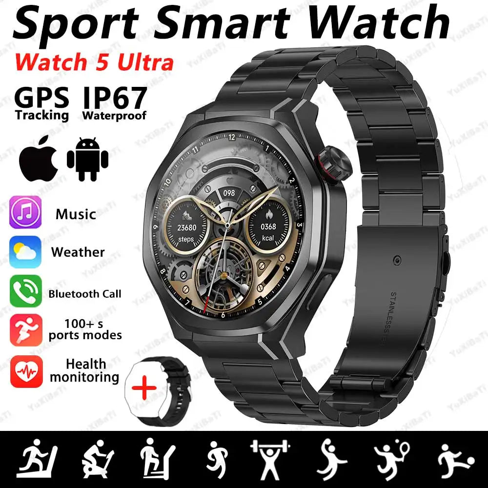 Huawei GT5 Pro Smart Watch for Men — 2025 Edition