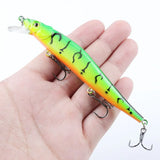 FFLYBG 11.5cm/14g Artificial Bionic Minnow Fishing Lure – Hard Bait with 3D Eyes, Treble Hooks & Realistic Swim Action (5/10 Pcs Set) thumbnail 11