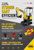 Mini Excavator Kubota Diesel Engine – Fast Delivery, Customized, Multi-Functional thumbnail 9