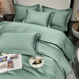 Luxury 100% Egyptian Cotton Bedding Set – Duvet Cover & Pillowcases, Soft Bed Linen for Double, Queen, King Size Beds thumbnail 66