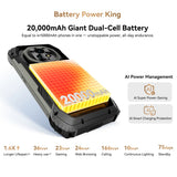 Blackview XPLORE 2 5G Rugged Smartphone, 6.73" AMOLED Display, 20000mAh Battery, 120W Fast Charge, 50MP Camera, Outdoor Mobile Phone thumbnail 4