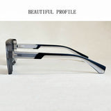 ZUIDID Vintage Square Sunglasses UV400 Travel Fashion Glasses for Men and Women Model 02056 thumbnail 6