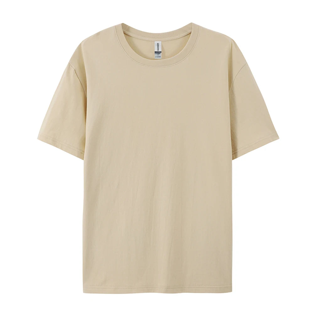 100% Cotton Women’s Loose Fit O-Neck T-Shirt – Casual Short Sleeve Summer Top